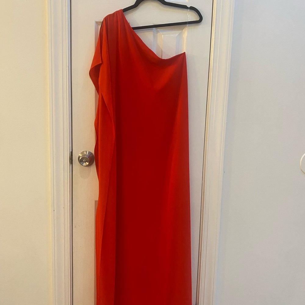Vici Red One-Shoulder Dress